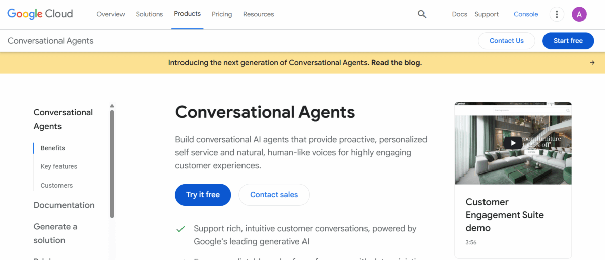 Google Dialogflow