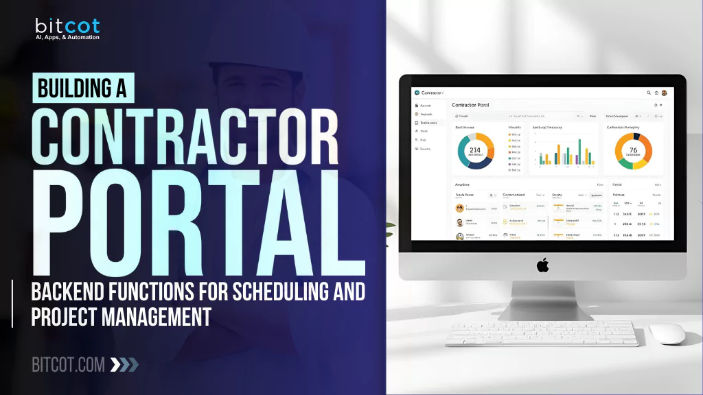 Build Contractor Portal with Scheduling and Project Management Features