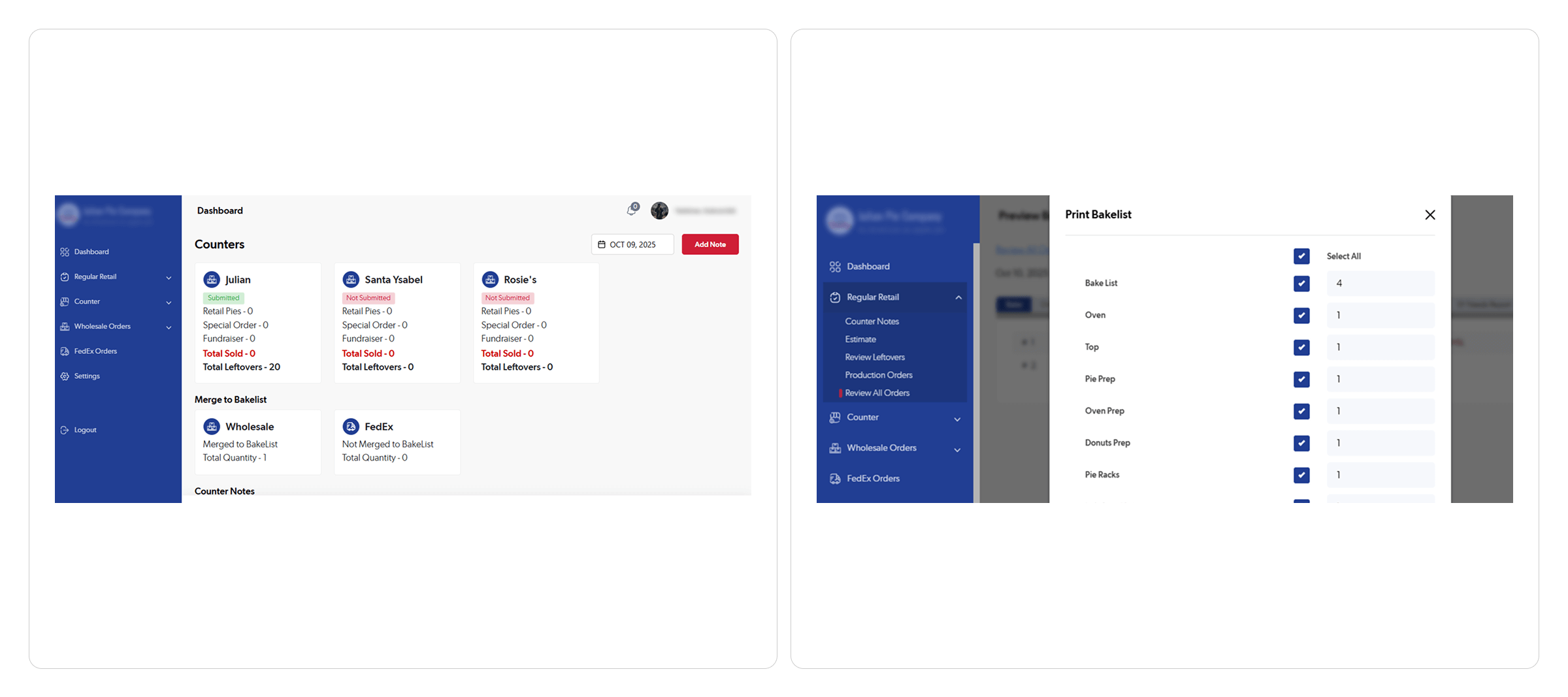 Julian Pie Slider 102
