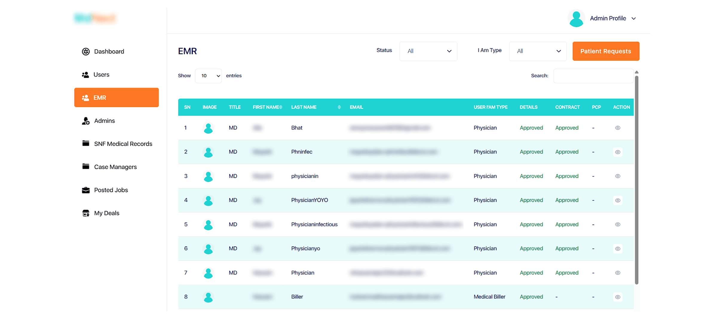 mdNect Healthcare--Slider 502 mdNect Healthcare Slider 502