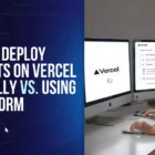 Deploy Projects on Vercel Manually vs. Using Terraform