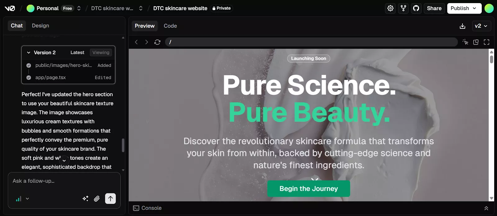 Review and Refine with Agentic Editing